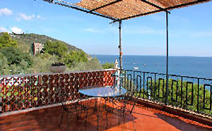Terrasse mit Meerblick