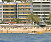 Costa Brava, Hotel an Strandpromenade